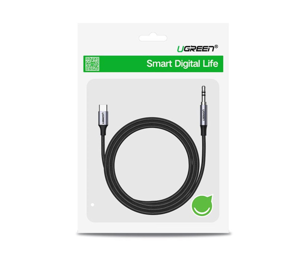 UGREEN Kabel USB-C CM450 do mini jack 3.5mm AUX 1m czarny - 1489140 - zdjęcie 3